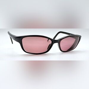 SunGear Vittorio Black Oval Sunglasses Frames Only